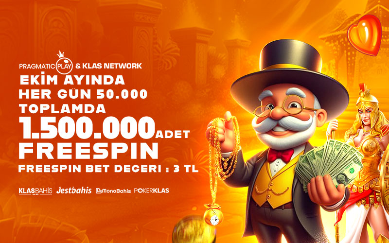 Pragmatic Play & Klas Network Özel Freespin Turnuvası