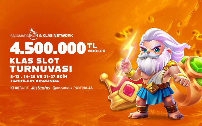 Pragmatic Play & Klas Network Özel Slot Turnuvası